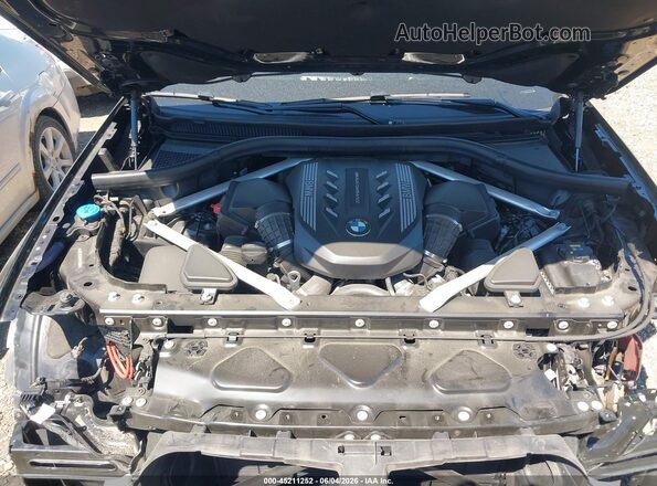 5UXCY8C06P9P49860 2023 BMW X6 Black უკანა ხედი