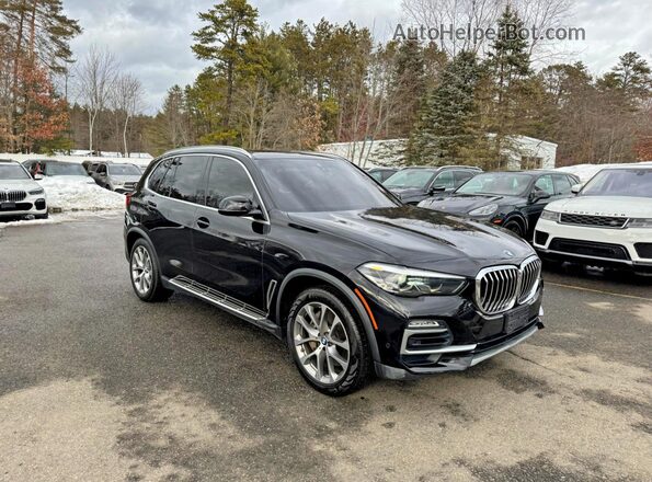 5UXJU2C51KLN65059 2019 BMW X5 Black 