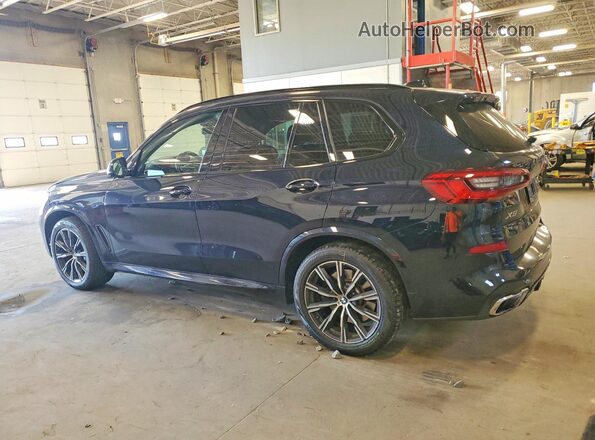 5UXJU2C56KLN64800 2019 BMW X5 Blue Задня ліва чверть