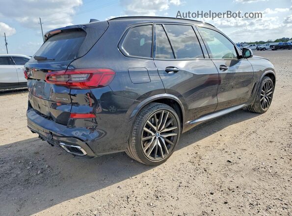 5UXJU2C59KLN49790 2019 BMW X5 Blue Trasero derecho