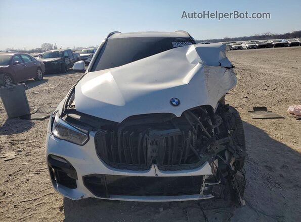 5UXJU4C02L9C19829 2020 BMW X5 White წინა ხედი