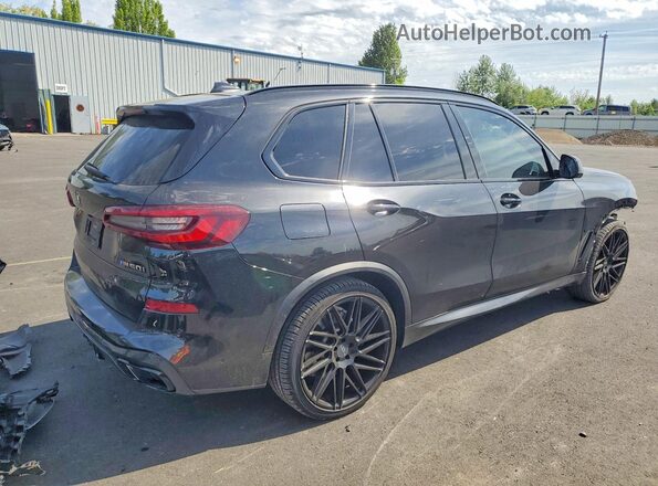 5UXJU4C02L9C22634 2020 BMW X5 Черный Задняя правая четверть
