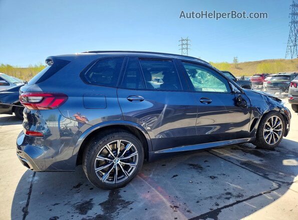 5UXJU4C07M9F17469 2021 BMW X5 Gray Tył prawy