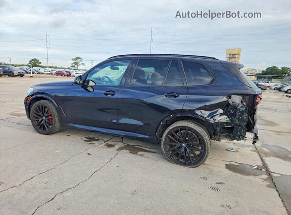 5UXJU4C07N9L72741 2022 BMW X5 Blue Rear left