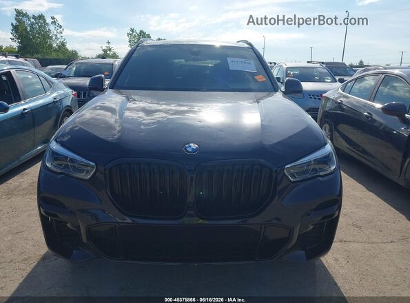 5UXJU4C09N9J27052 2022 BMW X5 Black Vista del cuadro de instrumentos