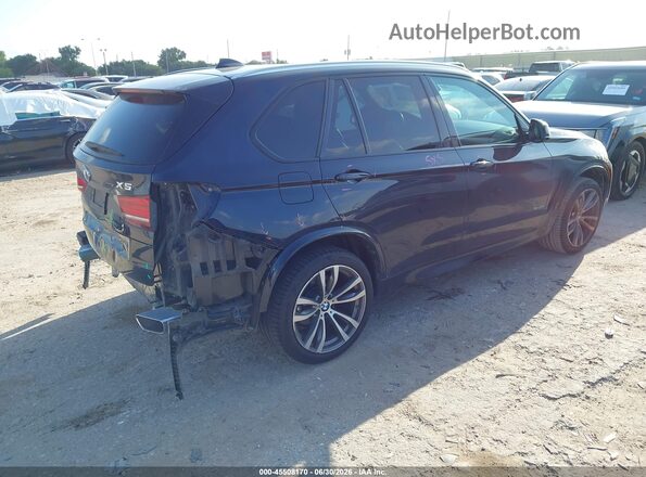 5UXKR0C31H0X82758 2017 BMW X5 Black Задня права чверть