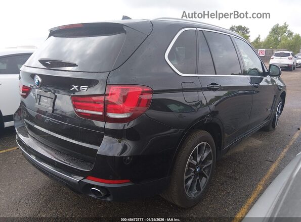5UXKR0C32H0V84562 2017 BMW X5 Black Հետևի աջ