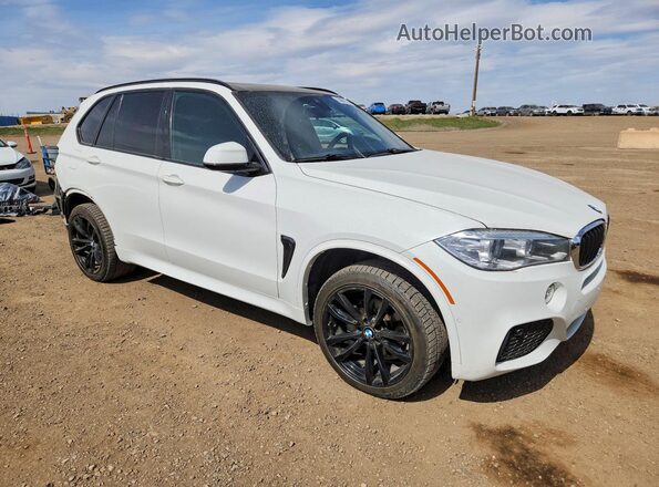 5UXKR0C34H0X79904 2017 BMW X5 Белый Передняя правая четверть
