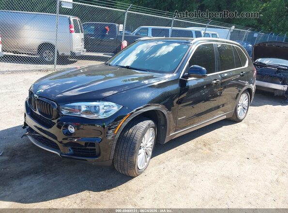 5UXKR0C35H0V75242 2017 BMW X5 Черный Передняя левая четверть