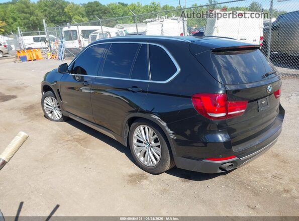 5UXKR0C35H0V75242 2017 BMW X5 Черный Задняя левая четверть