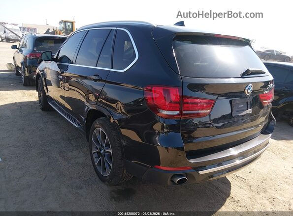 5UXKR0C36H0V73225 2017 BMW X5 Black Rear left