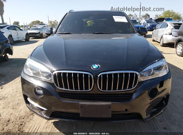 5UXKR0C36H0V73225 2017 BMW X5 Black Instrument cluster view