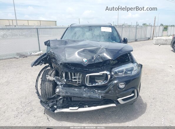 5UXKR0C39H0V76894 2017 BMW X5 Black ხელსაწყოთა პანელის ხედი