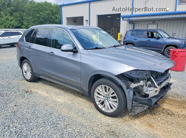5UXKR0C51G0P23452 2016 BMW X5 Gray Առջևի աջ