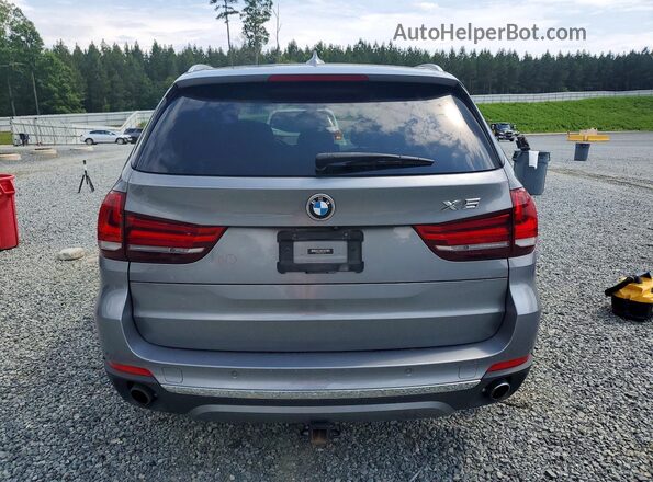 5UXKR0C51G0P23452 2016 BMW X5 Gray Հետևի տեսք