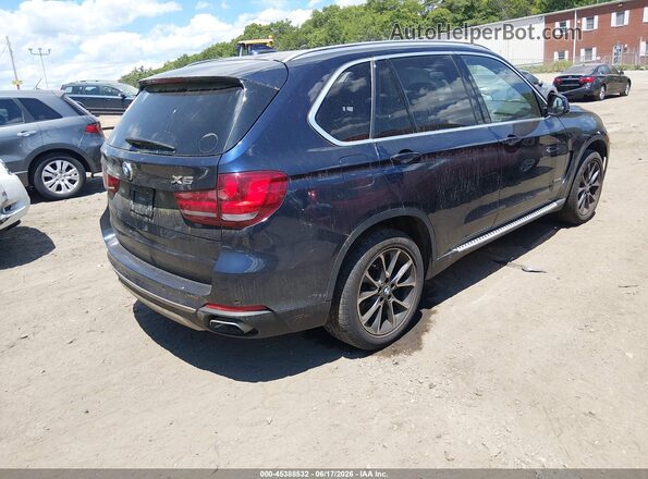 5UXKR0C52J0Y05603 2018 BMW X5 Синий Задняя правая четверть