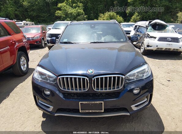 5UXKR0C52J0Y05603 2018 BMW X5 Синий Вид щитка приборов