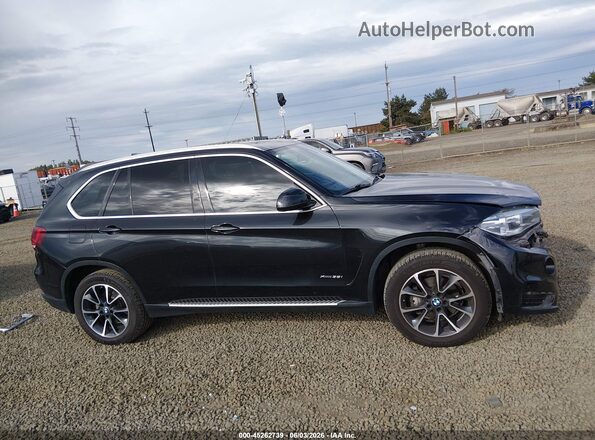 5UXKR0C53G0P21430 2016 BMW X5 Black Rear interior view
