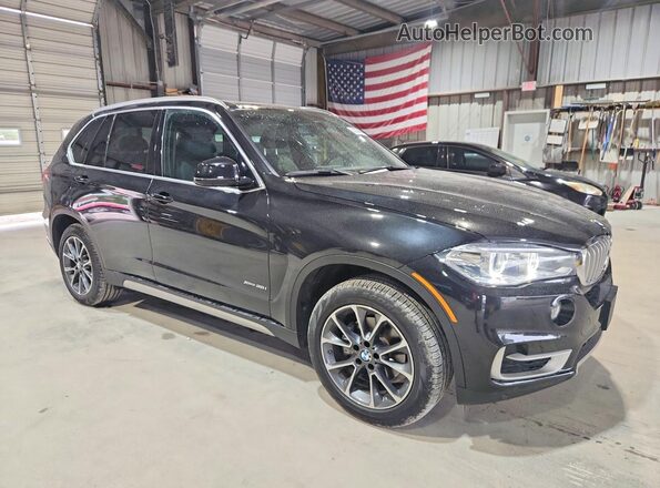 5UXKR0C54JL070203 2018 BMW X5 Black Delantero derecho