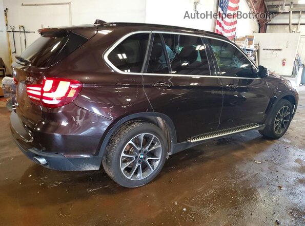 5UXKR0C55G0P19940 2016 BMW X5 Brown Rear right