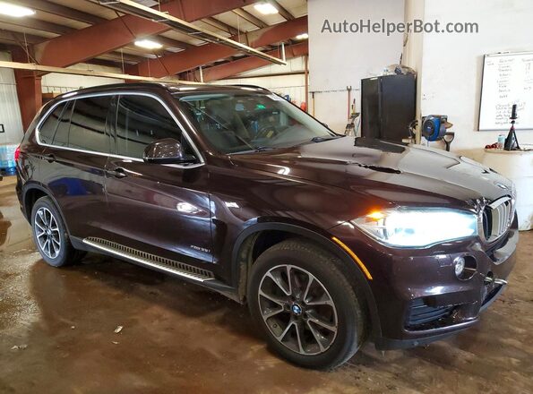 5UXKR0C55G0P19940 2016 BMW X5 Brown Front right