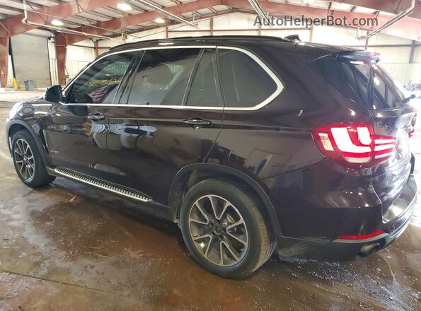 5UXKR0C55G0P19940 2016 BMW X5 Brown Rear left
