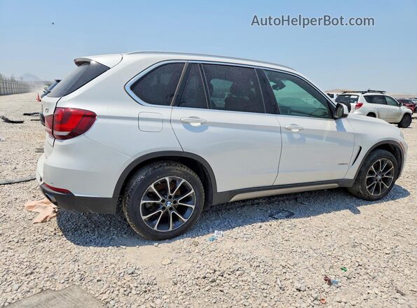 5UXKR0C55H0V65067 2017 BMW X5 White Tył prawy