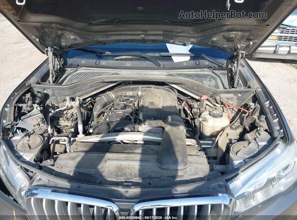 5UXKR0C55J0X88604 2018 BMW X5 Black Հետևի տեսք