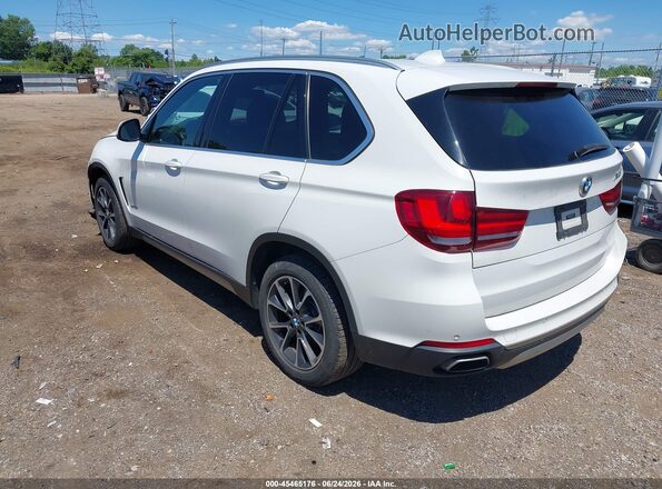 5UXKR0C55J0Y02730 2018 BMW X5 White Tył lewy