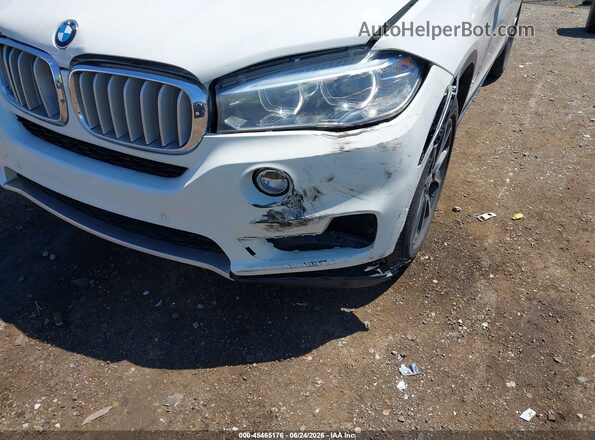 5UXKR0C55J0Y02730 2018 BMW X5 White Widok deski rozdzielczej