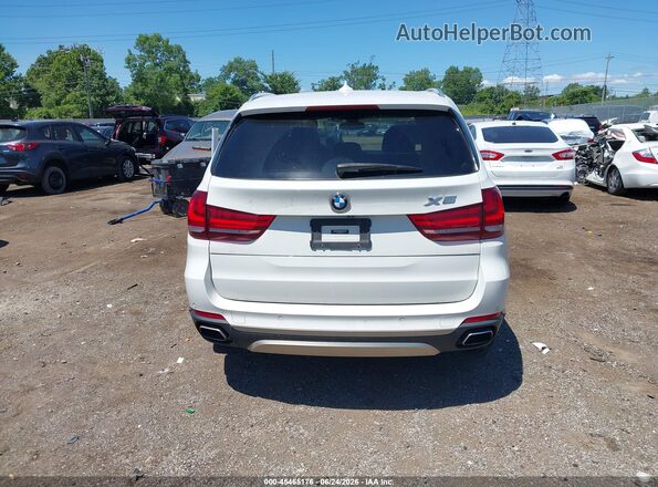 5UXKR0C55J0Y02730 2018 BMW X5 White 