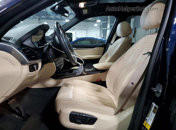 5UXKR0C55JL077399 2018 BMW X5 Black Vista interior delantera