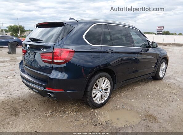 5UXKR0C56G0P22913 2016 BMW X5 Синий Задняя правая четверть