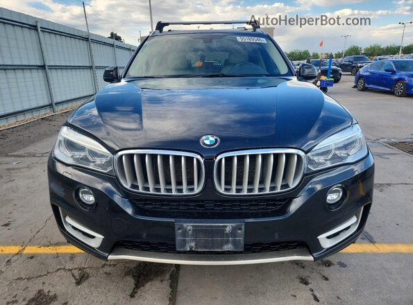 5UXKR0C56G0P29358 2016 BMW X5 Black წინა ხედი