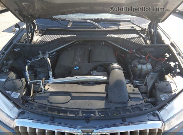 5UXKR0C56JL072437 2018 BMW X5 Black უკანა ხედი