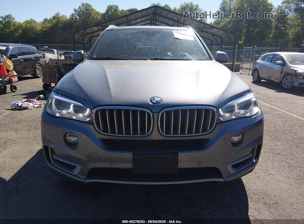 5UXKR0C56JL072437 2018 BMW X5 Black ხელსაწყოთა პანელის ხედი