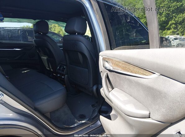 5UXKR0C56JL072437 2018 BMW X5 Black VIN კოდის სტიკერის ხედი