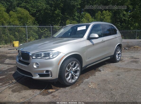 5UXKR0C58G0P23013 2016 BMW X5 Золотой Передняя левая четверть