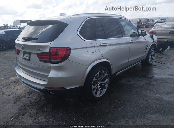 5UXKR0C58G0P23013 2016 BMW X5 Золотой Задняя правая четверть