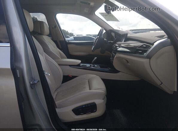5UXKR0C58G0P23013 2016 BMW X5 Золотой Вид салона спереди