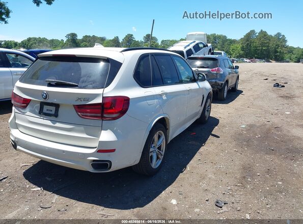 5UXKR0C58G0U07854 2016 BMW X5 White უკანა მარჯვენა