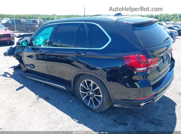 5UXKR0C58J0X99550 2018 BMW X5 Черный Задняя левая четверть