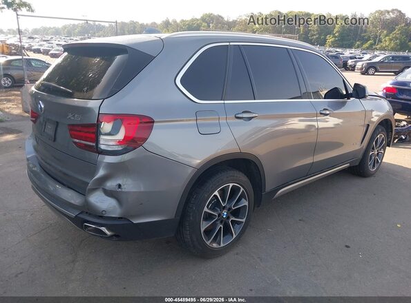 5UXKR0C58J0Y01765 2018 BMW X5 Gray Rear right