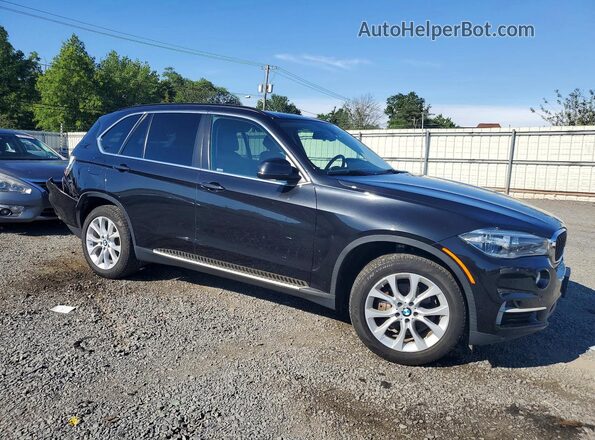5UXKR0C59G0S92505 2016 BMW X5 Черный Передняя правая четверть