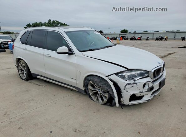 5UXKR0C5XG0U08732 2016 BMW X5 White Delantero derecho