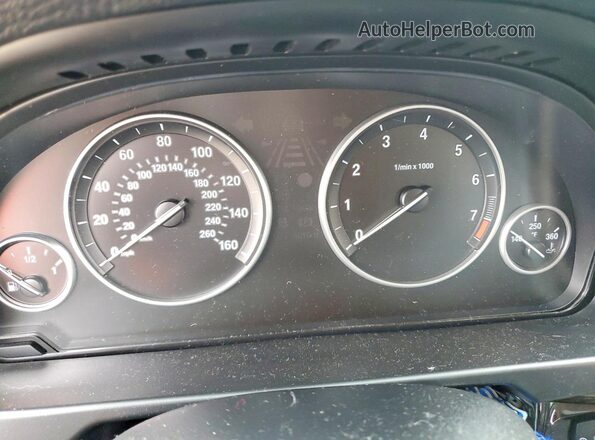 5UXKR0C5XG0U08732 2016 BMW X5 White Vista del cuadro de instrumentos