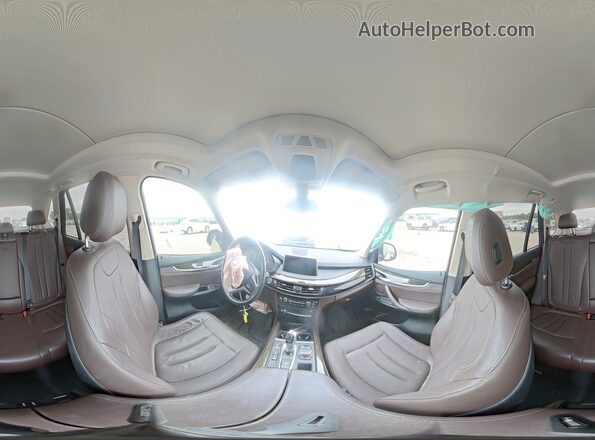 5UXKR0C5XG0U08732 2016 BMW X5 White Vista interior de 360 grados