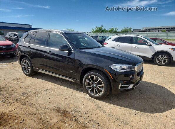 5UXKR0C5XJ0X92258 2018 BMW X5 Черный Передняя правая четверть