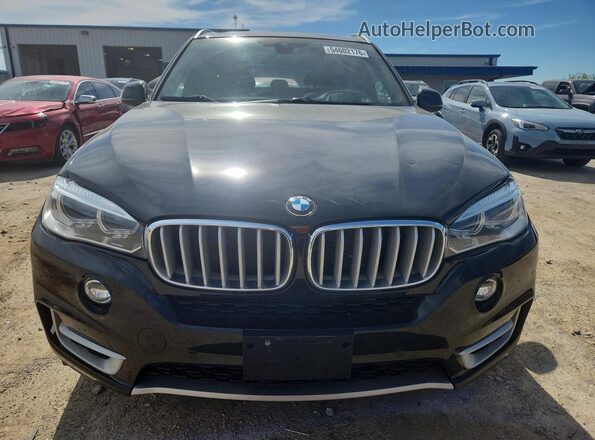 5UXKR0C5XJ0X92258 2018 BMW X5 Черный Вид спереди