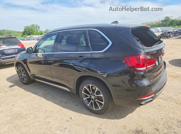 5UXKR0C5XJ0X92258 2018 BMW X5 Черный Задняя левая четверть